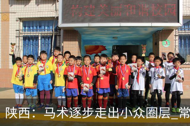 陕西：马术逐步走出小众圈层 常年参训人数达数千人